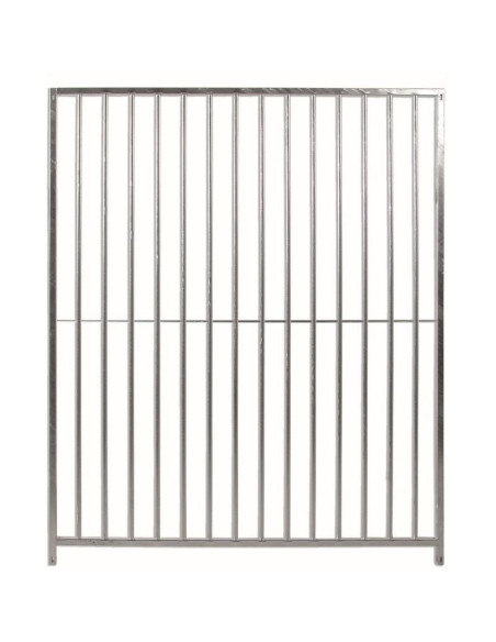 Side of ECO dog boxes, bars 8 cm, front 150 cm