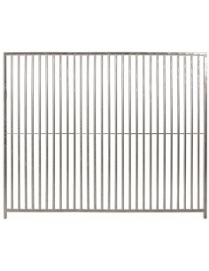 Side of ECO dog boxes, 5 cm bars, 200 cm front