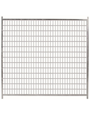 Side of ECO dog boxes, mesh 5x10 cm, front 200 cm