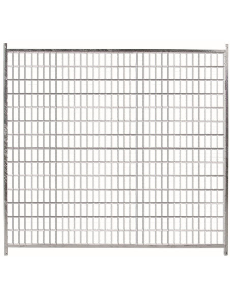 Side of ECO dog boxes, mesh 5x10 cm, front 200 cm