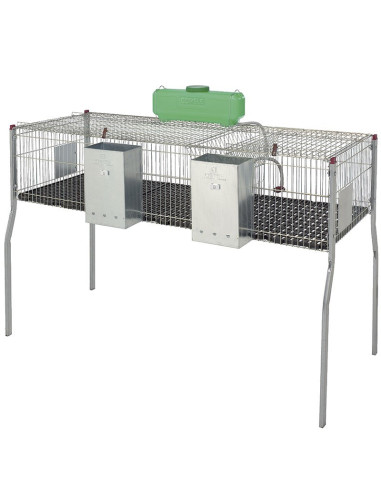 Gaiola para coelhos "Penta 3", piso de...