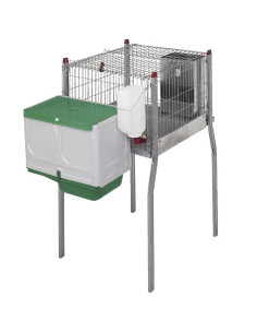 Rabbit cage "Milan", with nest
