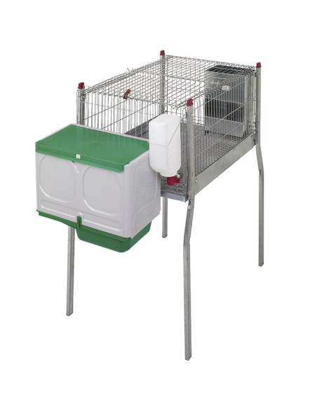 Gaiola para coelhos "Marseille", com ninho