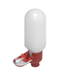 Bebedero Mini para Conejos con Botella de 0,5 L