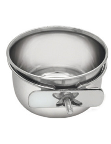 Stainless steel feeder with support, 0.3 liter...