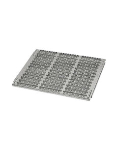 Sol métallique pour cage à lapin