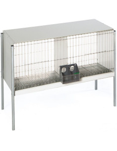 Jaula para palomas "Europa", con patas, 2 departamentos y...