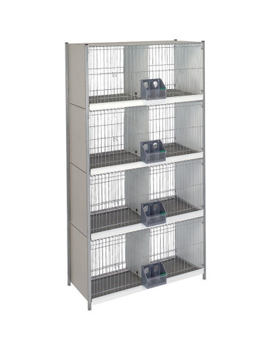 Pigeon cage "Europa", with legs, 8 departments...