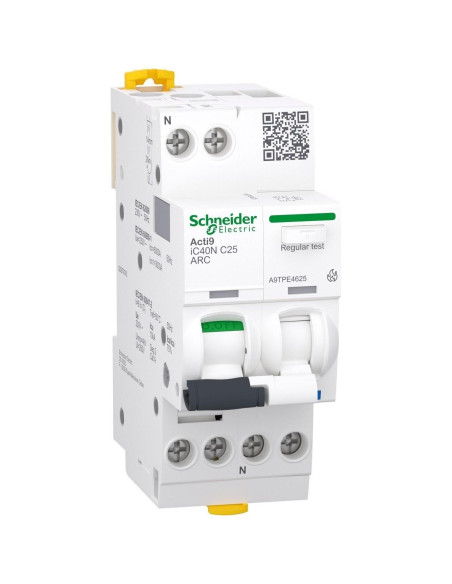 iC40N ARC 1PN C 25A circuit breaker with electric arc