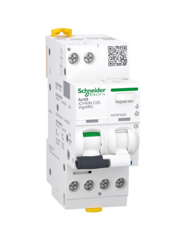 Interruptor combinado iC40N VigiARC 1PN C 25A...