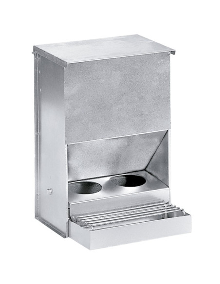 Parrot feeder, 2 departments