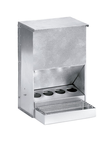 Parrot feeder, 4 sections