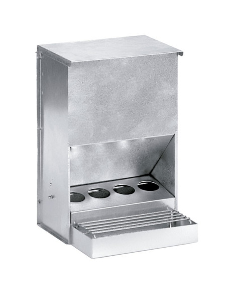 Parrot feeder, 4 sections