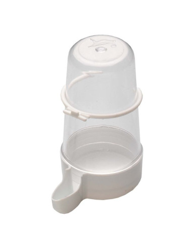 Bebedero para pájaros tubo 400 ml