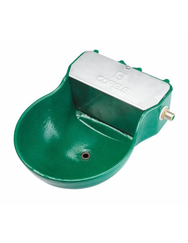 Bebedouro automático para cavalos, verde