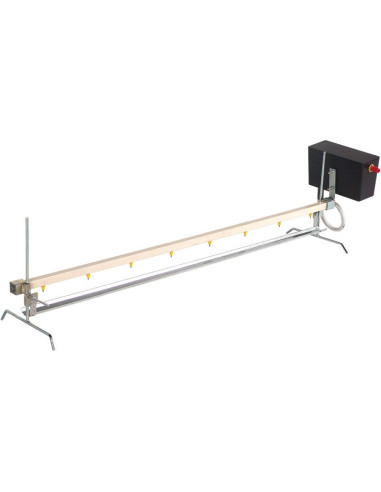 Bebedouro linear para perdizes "Combi", princípio