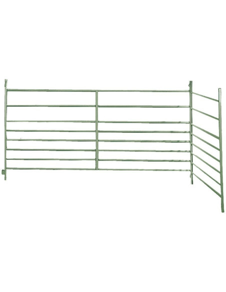 Telera fence for sheep, green, front 200 cm, length 100 cm