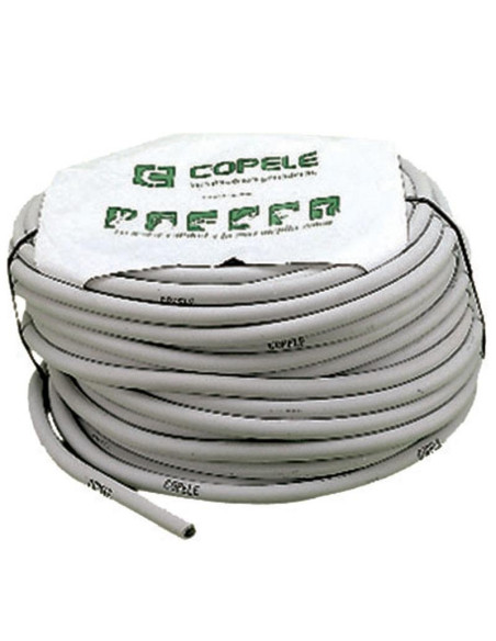 Tubería flexible de goma, largo 50 m, calibre 8x14