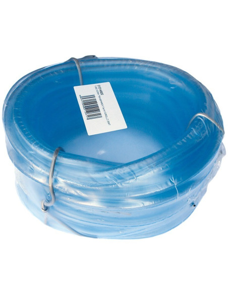 Tubería flexible transparente, largo 25 m, calibre 5x9