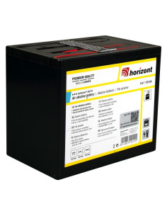 Alkaline Battery 9V, 170 Ah