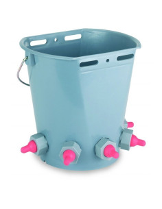 Bucket with teats for Lambs, 5 departments