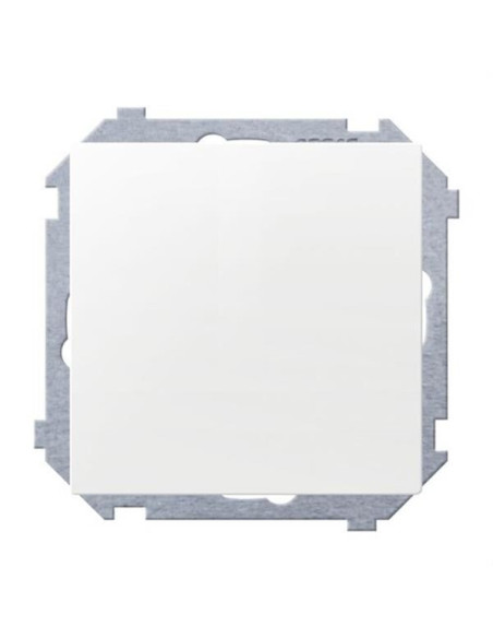 Pulsador 10A 250V Blanco