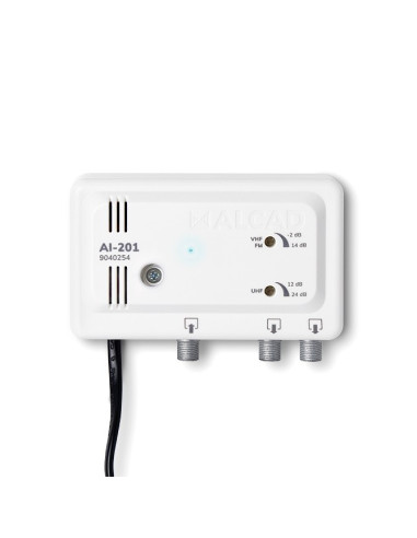 Amplificateur d'intérieur avec 2 sorties haut...
