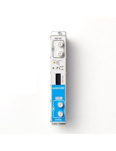 Amplificador UHF de dois canais, G 53 dB