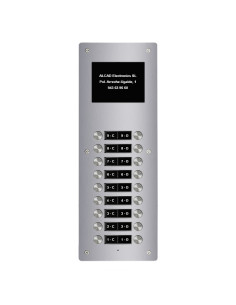 PTD-64209 extensão 9 botões duplos placa ALOI