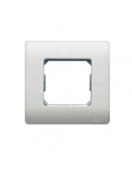 Plate 2 elements without claws and with Sol Teide frame in white
