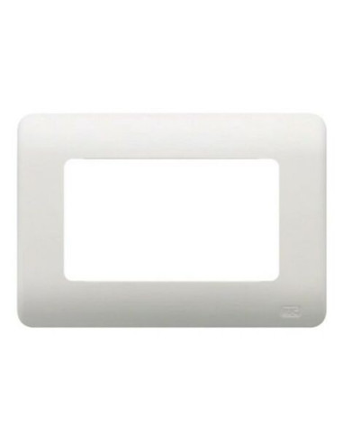Placa con bastidor para 4 módulos estrechos o 2...
