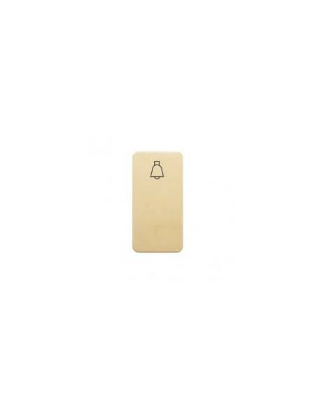 Tecla pulsador timbre estrecho Sol Teide en beige