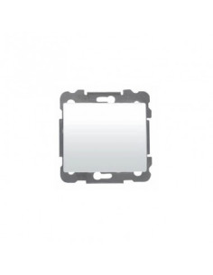 Iris series blank cover in white