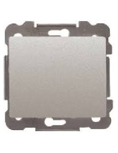 Iris series blind cover in mercury aluminum