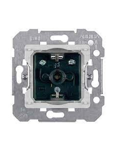 2P+E socket base (side TT) with child protection screw...