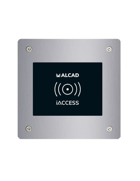 iVANDAL compact anti-vandal plate with iACCESS reader