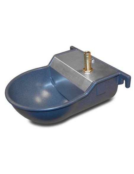 Mini abreuvoir canin VERTICAL en aluminium laqué, capacité 0,5 l