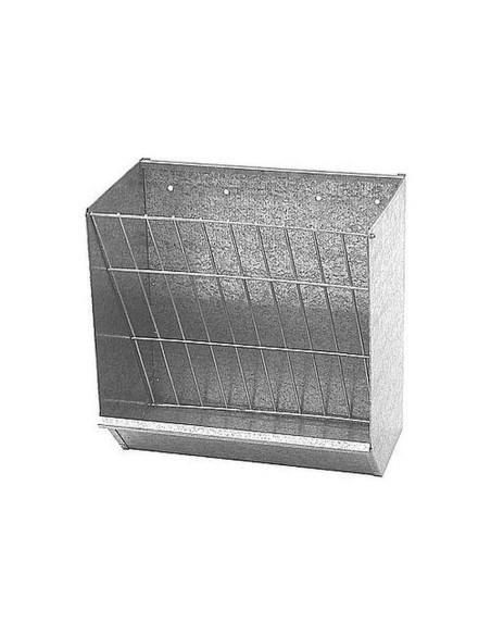 Forrajera de Parque para Ovejas (49x30x50 cm) – Estructura Galvanizada con Ganchos de Sujeción