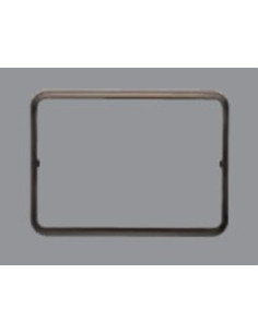 Embellecedor placa americana Sol Teide en blanco