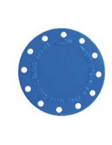 Flange cega em ferro dúctil