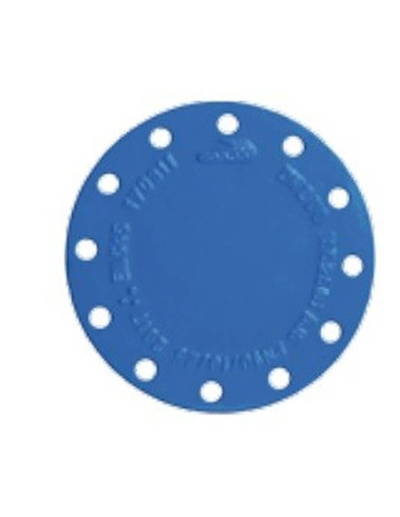 Flange cega em ferro dúctil