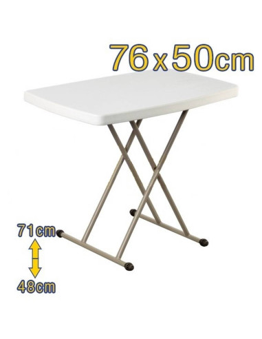 Table d'appoint pliante (76 x 50 cm)