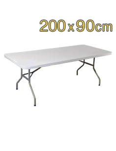 Mesa Dobrável Retangular (200 x 90 cm) Gama Básica