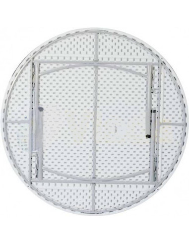 Mesa Redonda Dobrável (200 cm de diâmetro)