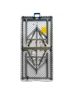 Mesa Mala Retangular Dobrável (122 x 62cm) 2