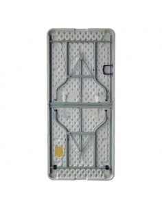 Table valise pliante rectangulaire (152 x 76 cm) 2