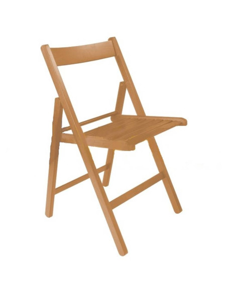 Chaise pliante en bois