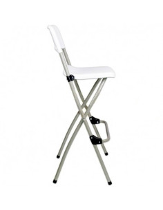 Tabouret pliant hauteur 74 cm (couleur granit) 2