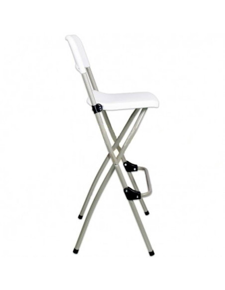 Taburete Plegable Altura 74 cm ( Color Granito)