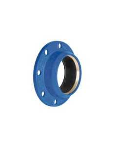 Flange de câmara dupla para PE/PVC